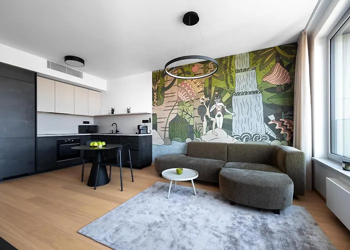 Appartement Sky Park Adam&eve - Free Parking - Amazing View Bratislava